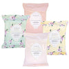 Live Green Facial Cleansing Wipes, 4 Assorted Packs, 30 Wipes Each Pack, Sweet Jasmine, Island Coconut, Rose Gardenia, Pink Grapefruit Fragrances