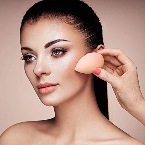 Beauty Concepts 3 Pc Makeup Sponge Set, Makeup Sponge for Blending, Contouring and Highlighting, Foundation Sponge (Latex Free)