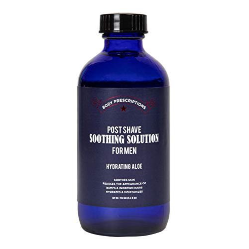 Body Prescriptions Post Shave Soothing Solution, Hydrating After Shave Serum to Reduce Bumps