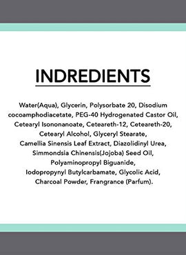 Body Prescriptions 2 Pack (30 Count Each) Charcoal Infused Facial Cleansing and Gentle Make Up Remover Wipes