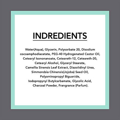 Body Prescriptions 2 Pack (30 Count Each) Charcoal Infused Facial Cleansing and Gentle Make Up Remover Wipes