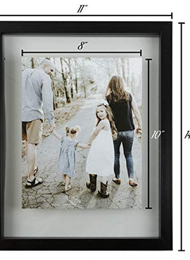 Sheffield Home Decor Collection- 3 Piece Picture Frame Set 11x14in, Matted to 8x10in