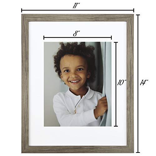 Sheffield Home Decor Collection- 9 Piece Picture Frame Set 11x14 in, Matted to 8x10