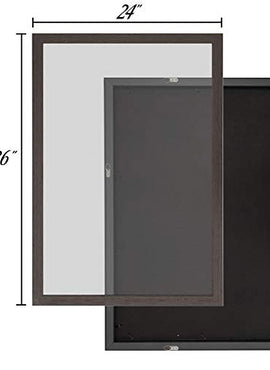 Sheffield Home Decor Collection- Portrait Frame Set 24x36 in