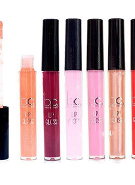 Beauty Concepts Set of 5 Lip Gloss Collection, Pucker Up Lip Gloss Gift Set with Five Different Shades of Lip Glosses