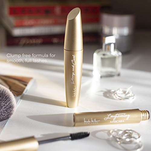 Nicole Miller Set of 2 Plump & Curl and Lengthening Mascaras (Baby Blue Package)