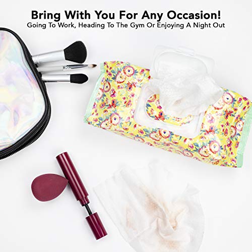 Beauty Concepts - 2 Packs (60 Count per Pack) Citrus & Vitamin E Facial Cleansing Wipes