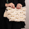 DwellStudio Vegan Clutch for Women -Wristlet, Purse, Woman's Hand Bag, Wallet, Beautiful Gift for Women