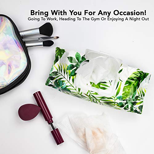 Body Prescriptions Tea Tree Facial Wipes, Detoxifying + Moisturizing, Deep Cleansing Face Towelettes, Refreshing + Nourishing, Gentle Cleansing Cloths (50 Wipes)