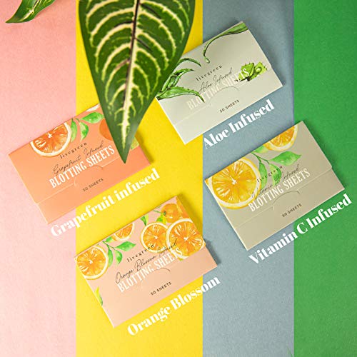 Live Green 4 Pack of Blotting Sheets