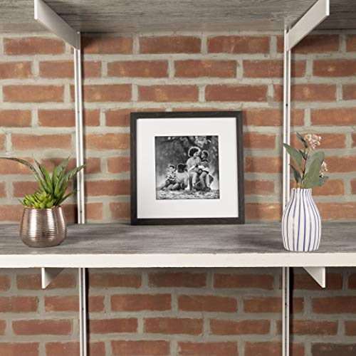 Sheffield Home Decor Collection- 9 Piece Square Picture Frame Set 12x12 in, Matted to 8x8