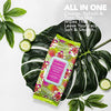 Body Prescriptions Cucumber Coconut Water Face Wipes & Makeup Remover Wipes - 2 Pack (60 Count Each) of Gentle Facial Cleansing Wipes Flip Top Pack