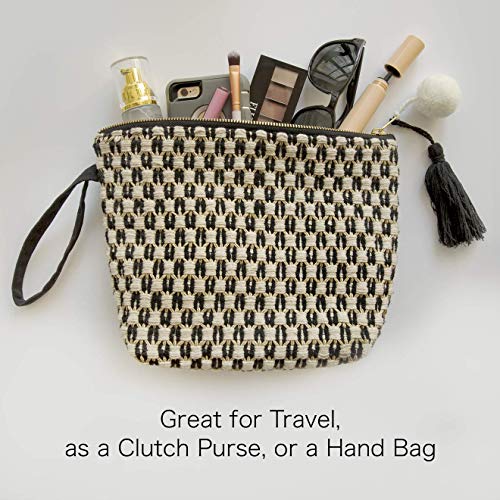 DwellStudio Vegan Clutch for Women -Wristlet, Purse, Woman's Hand Bag, Wallet, Beautiful Gift for Women