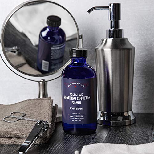 Body Prescriptions Post Shave Soothing Solution, Hydrating After Shave Serum to Reduce Bumps