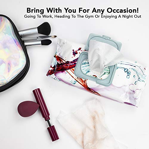 Body Prescriptions Single Pack (50 Count Each) Retinol Facial Cleansing and Gentle Make Up Remover Wipes Flip Top Pack