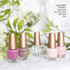 Nicole Miller Nail Polish Collection- 5 Piece Rose Gold Nail Polish Set