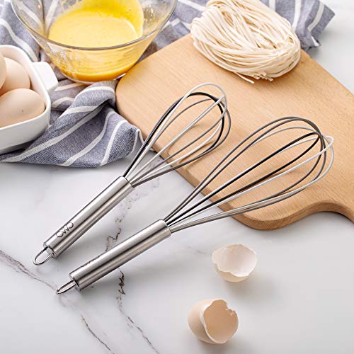 COOK with COLOR Set of 2 Whisks, 10