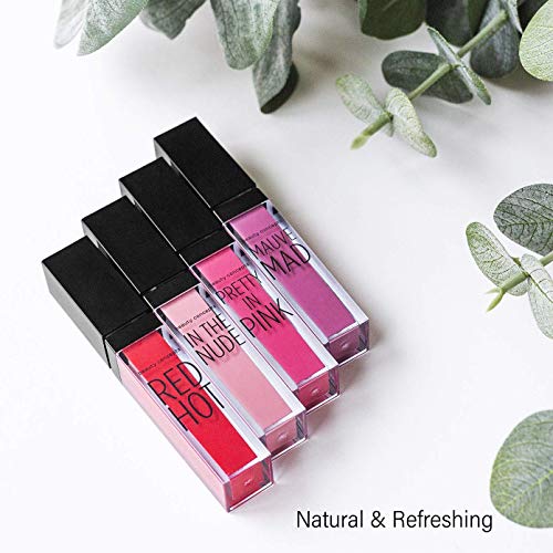 Beauty Concepts 4 Pack Matte Liquid Lipstick Collection