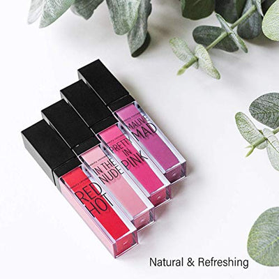 Beauty Concepts 4 Pack Matte Liquid Lipstick Collection