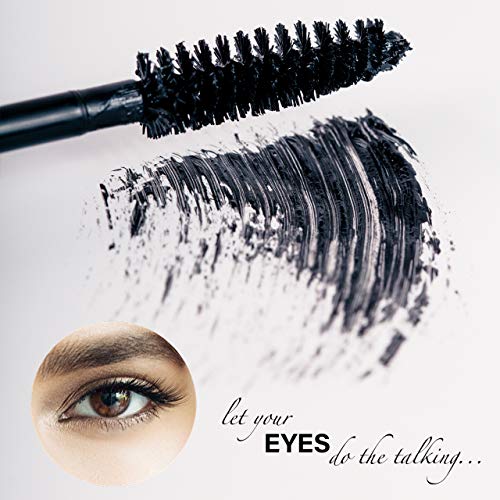 Nicole Miller Set of 2 Mascara Collection, Lengthening and Volumizing Two Piece Mascara Gift Set for Women and Girls