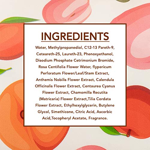 Body Prescriptions Peachy Clean Face Wipes & Makeup Remover Wipes - 2 Pack (60 Count Each) of Gentle Facial Towelettes Flip Top Pack (Peach & Vitamin C)