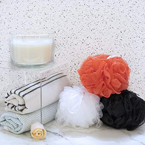 Set of Three Bath Loofahs (Red Packaging)