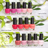 Beauty Concepts Ultimate Nail Polish Collection - 14 Pack of Assorted Mini Nail Polish Shades, Quick Dry Nail Polish in Pinks, Purples and Corals