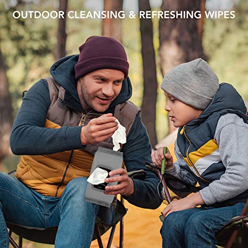 Men's Health Deodorizing XXL Post Workout Wipes with Cooling Menthol and Tea Tree, Body Wipes for Men, Gym Wipes, Shower Wipes for a Quick Cleanup - Resealable Flip Top Pack ( 2 Pack - 50 Count )