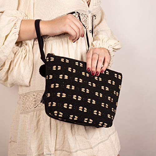 DwellStudio Vegan Clutch for Women -Wristlet, Purse, Woman's Hand Bag, Wallet, Beautiful Gift for Women