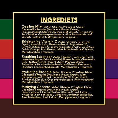 Body Prescriptions Makeup Remover Wipes Bulk, 5 Pack, 150 Facial Cleansing Cloths Removes Makeup, Mascara, Dirt and Oil (Mint, Rosehip, Vitamin C, Lavender and Coconut)