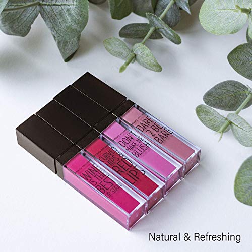 Beauty Concepts 4 Pack Matte Liquid Lipstick Collection