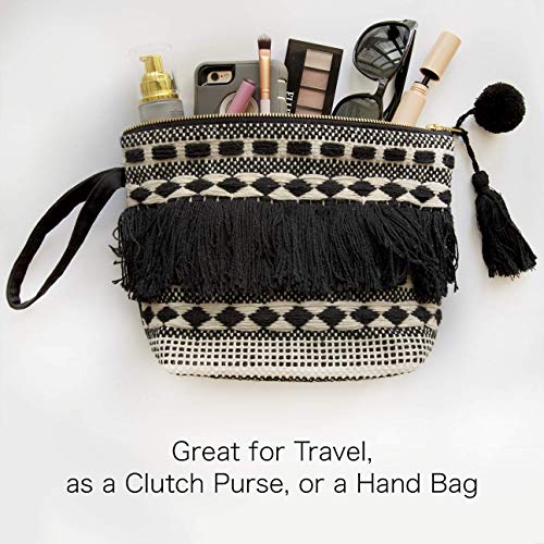 DwellStudio Vegan Clutch for Women -Wristlet, Purse, Woman's Hand Bag, Wallet, Beautiful Gift for Women