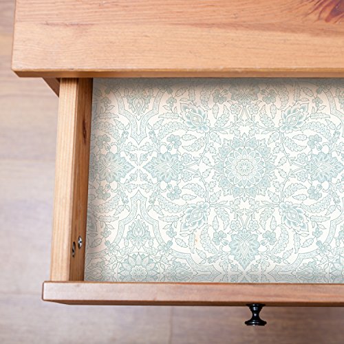 Raymond Waites Scented Drawer Liners for Dresser, Linen Closet Shelves, 5 Scented Sheets (Fresh Linen)