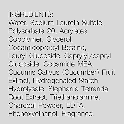 Beauty Concepts Charcoal Makeup Remover Cream and Face Cleanser Deeply Cleanses and Removes Impurities, Facial Wash, Face Wash for Women Makeup Remover 3.53 oz / 100 gm