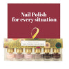 6 PC Nail Polish Collection by Beauty Concepts