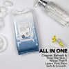 Essential Oils - 2 Pack (60 Count Each) Micellar Water Makeup Remover Facial Wipes