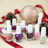 Nicole Miller Mini Nail Polish Set / Floral Collection /15 Metallic and Trendy Colors