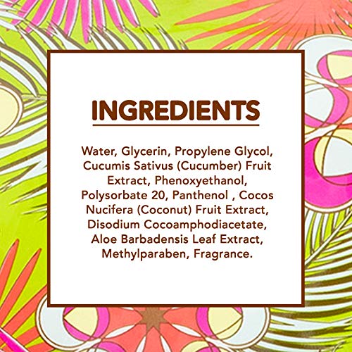 Body Prescriptions Cucumber Coconut Water Face Wipes & Makeup Remover Wipes - 2 Pack (60 Count Each) of Gentle Facial Cleansing Wipes Flip Top Pack