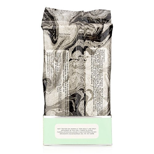 Live Green - 2 Pack (60 Count Each) Dead Sea Mineral Facial Cleansing Wipes