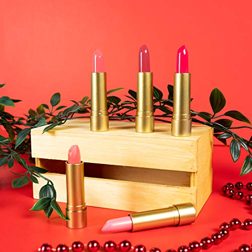 Nicole Miller Lipstick Collection- Five Piece Lipstick Set in Bright Colors