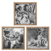 Sheffield Home Decor Collection- 3 Piece Picture Frame Set 18x18in