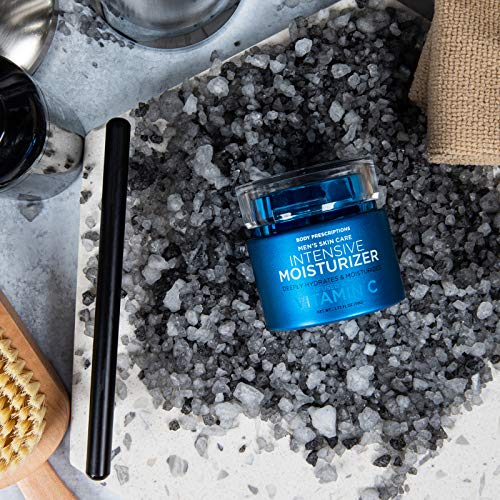 Body Prescriptions Men's Skin Care Facial Moisturizer, Night Cream Infused with Vitamin C