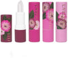 Ellen Tracy Four Piece Lip Balm Collection, Lip Softening Gift Set, Rose Gardenia, Water Lily, Cherry Blossom, and Spring Tulip Flavors