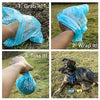 Precious Tails Poop Bags for Dogs, Biodegradable, Unscented, Dog Waste Bags, Blue and Green Bone Style Bags (160 Bags)