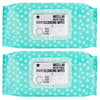 Dr. Wellness - 2 Pack (60 Count Each) Micellar Water Facial Cleansing Wipes