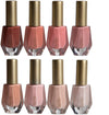 Nicole Miller Nail Polish Collection- 8 Piece Nail Polish Set in Nude Colors