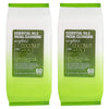 Essential Oils - 2 Pack (60 Count Each) Coconut and Kale Facial Cleansing Wipes