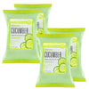 Body Prescriptions Face Wipes & Makeup Remover Wipes - 4 Pack (30 Count Each) of Gentle Facial Towelettes (Cooling Cucumber)