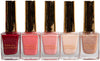Beauty Concepts Nail Polish Collection- 6 Piece Nail Polish Holiday Gift Set in Vibrant Colors