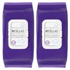 Body Prescriptions - 2 Pack (60 Count Each) Skin Cleansing Micellar Makeup Remover Wipes